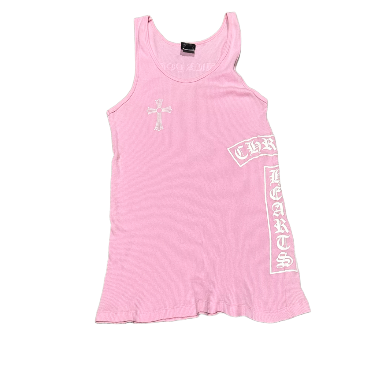 Chrome Hearts 'Pink' Vintage T Bar Cross Tank Top