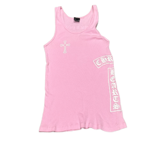 Chrome Hearts 'Pink' Vintage T Bar Cross Tank Top