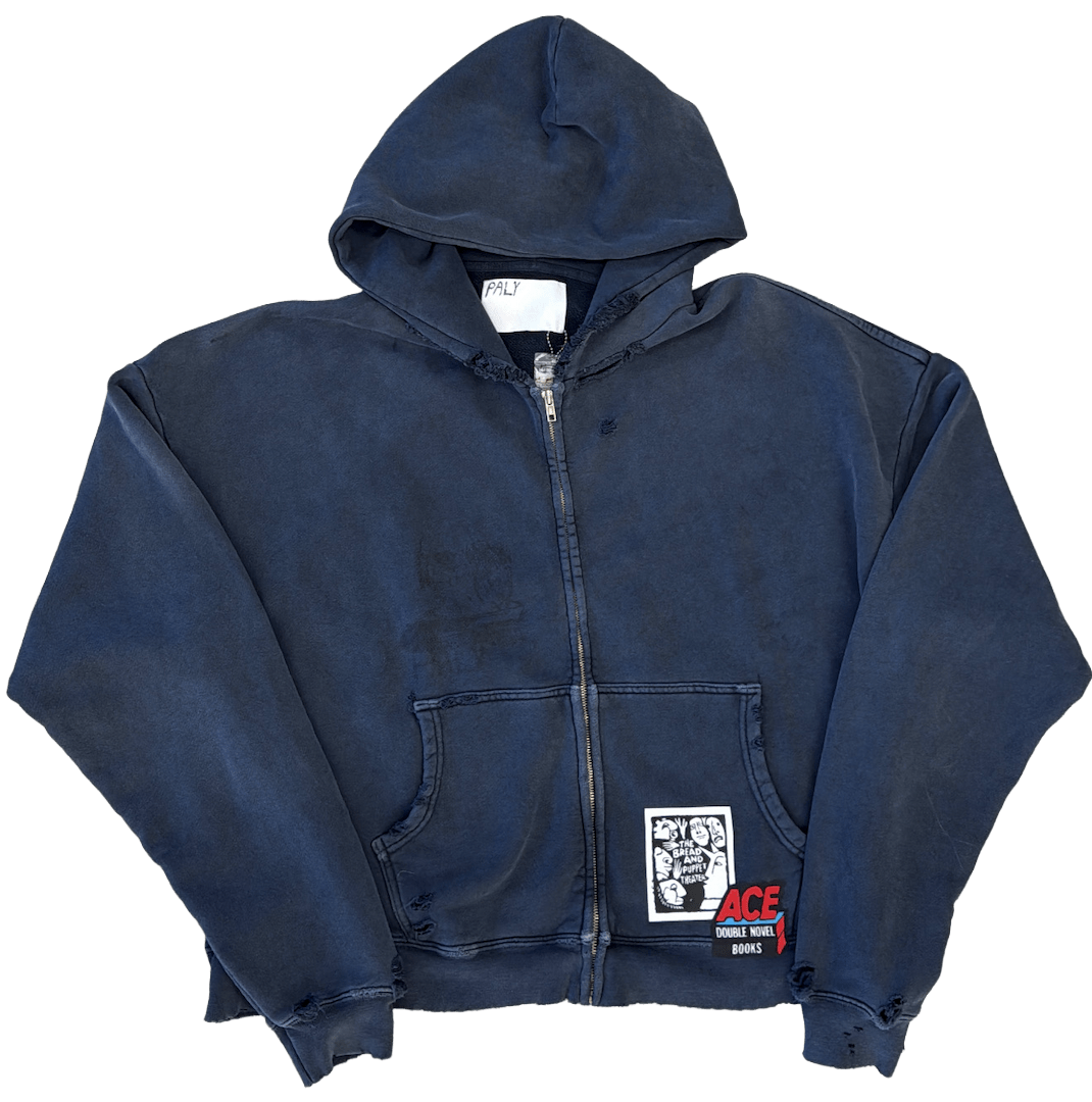 Paly 'Theatre' Navy Zip-Up Hoodie