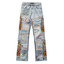 Who Decides War 'Barrage Denim' Light Wash Jeans