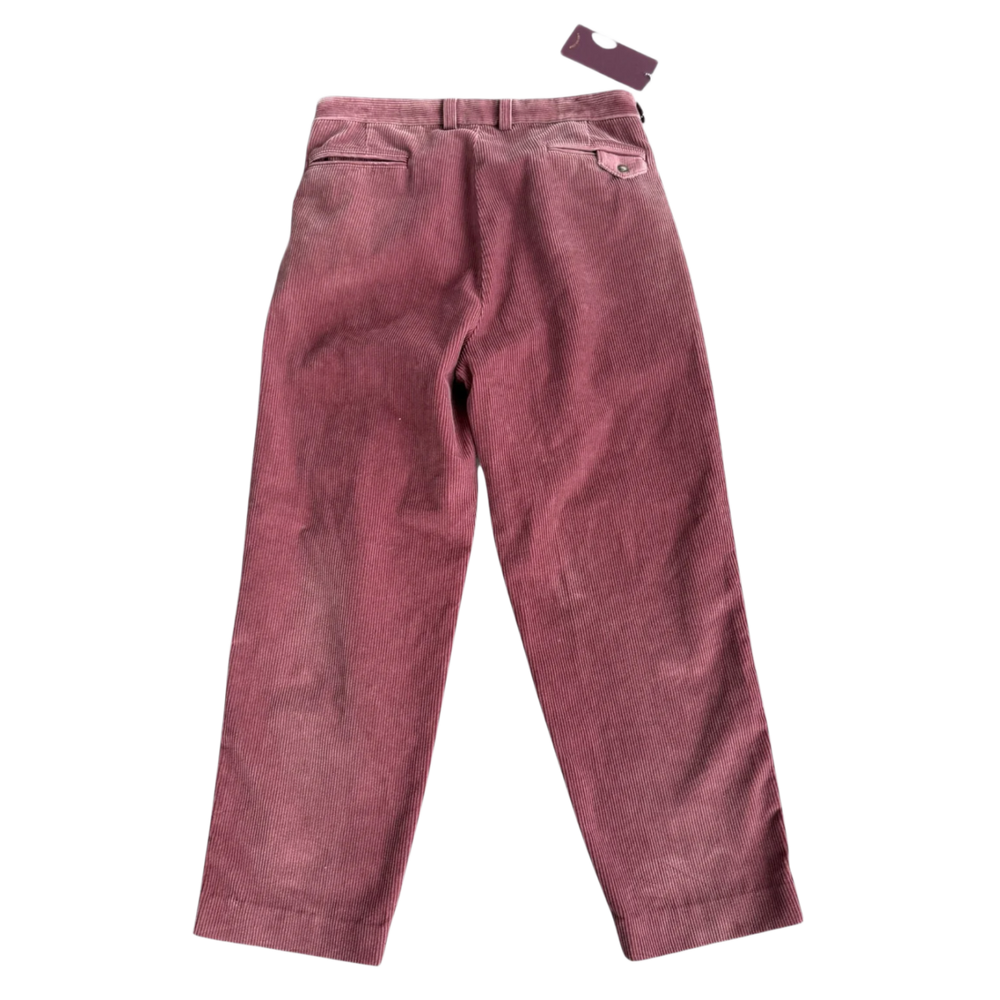 Paly 'Synanon' Burgundy Corduroy Pants