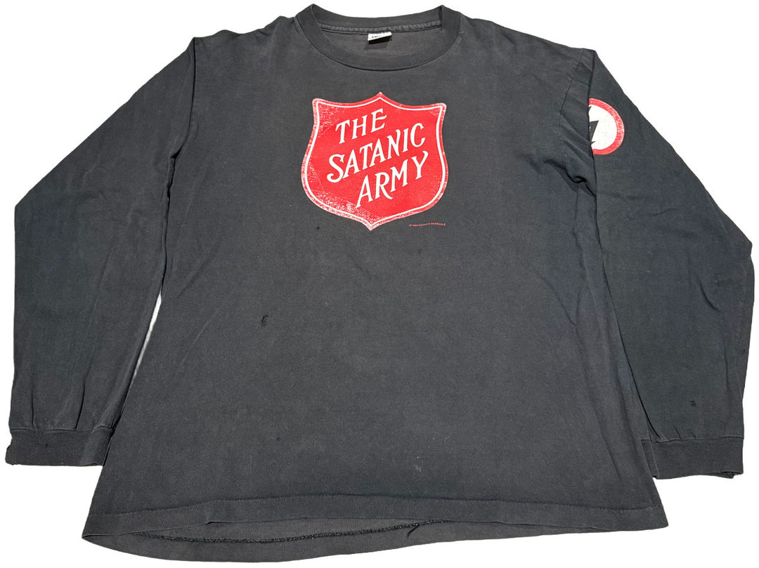 Marilyn Manson 'The Satanic Army' Vintage Black Longsleeve