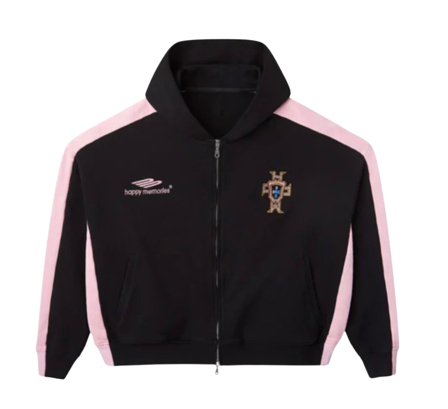 Happy Memories Don't Die HMDD 'Pink 10 Lisbon' Zip Up