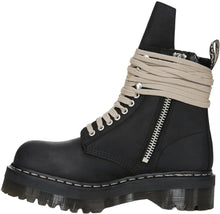 Rick Owens x Doc Martens 'Quad Sole Steel Toe' Black Boots
