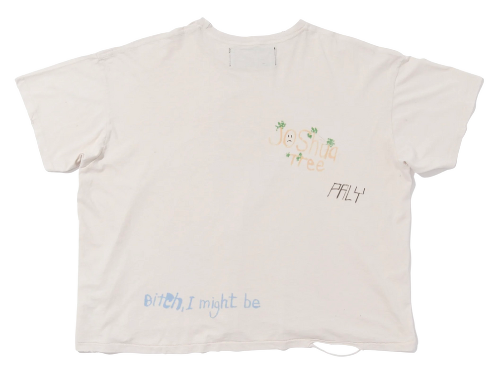 Paly 'FYF' White Tee