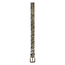 Bossi 'Gold on Zebra' Studded Belt