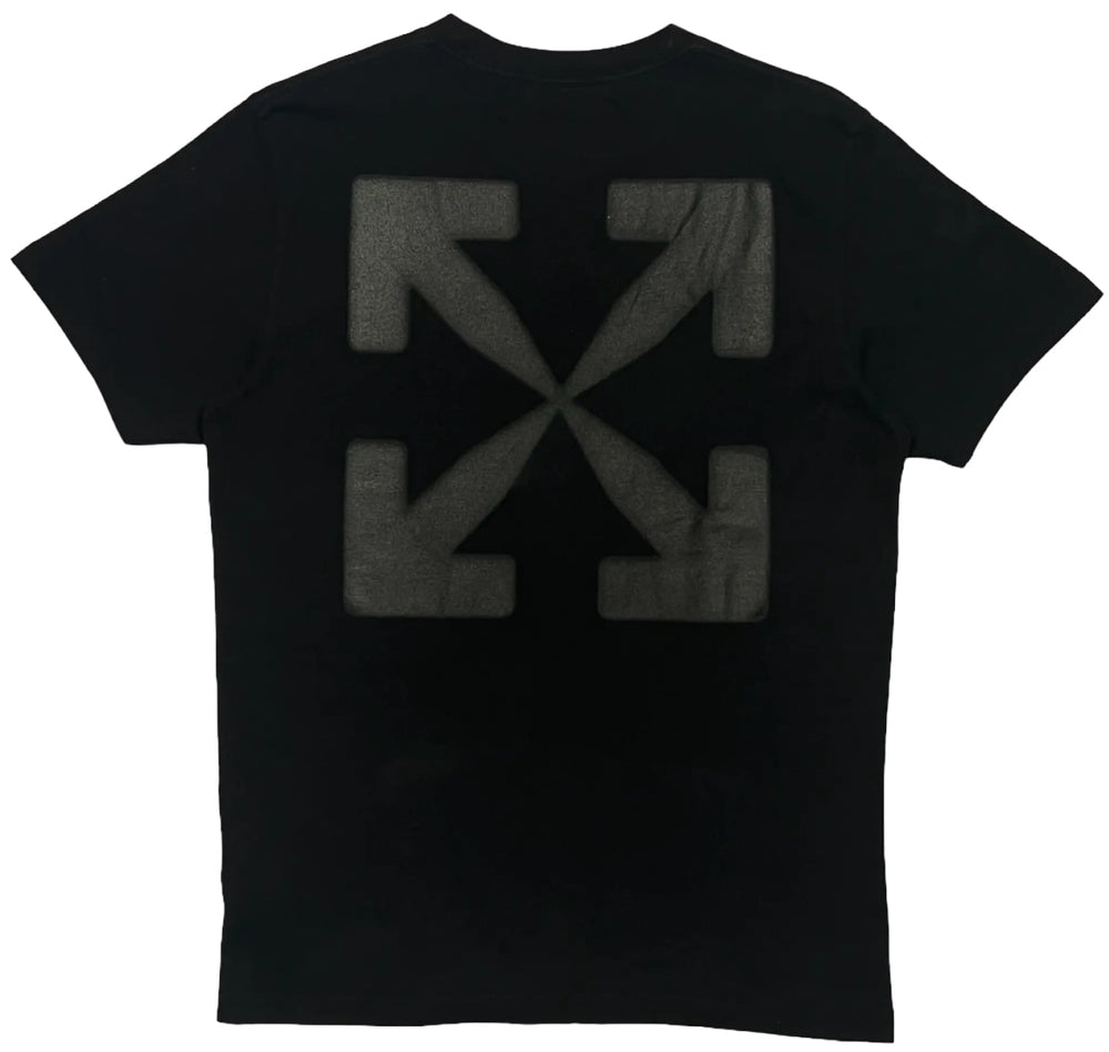 Off-White 'Blurred Mona Lisa' Black Tee