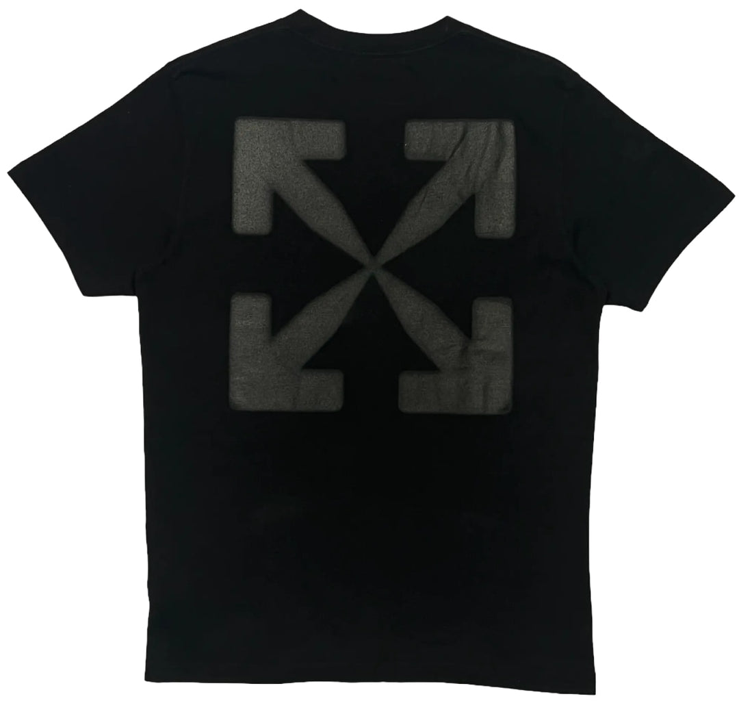 Off-White 'Blurred Mona Lisa' Black Tee