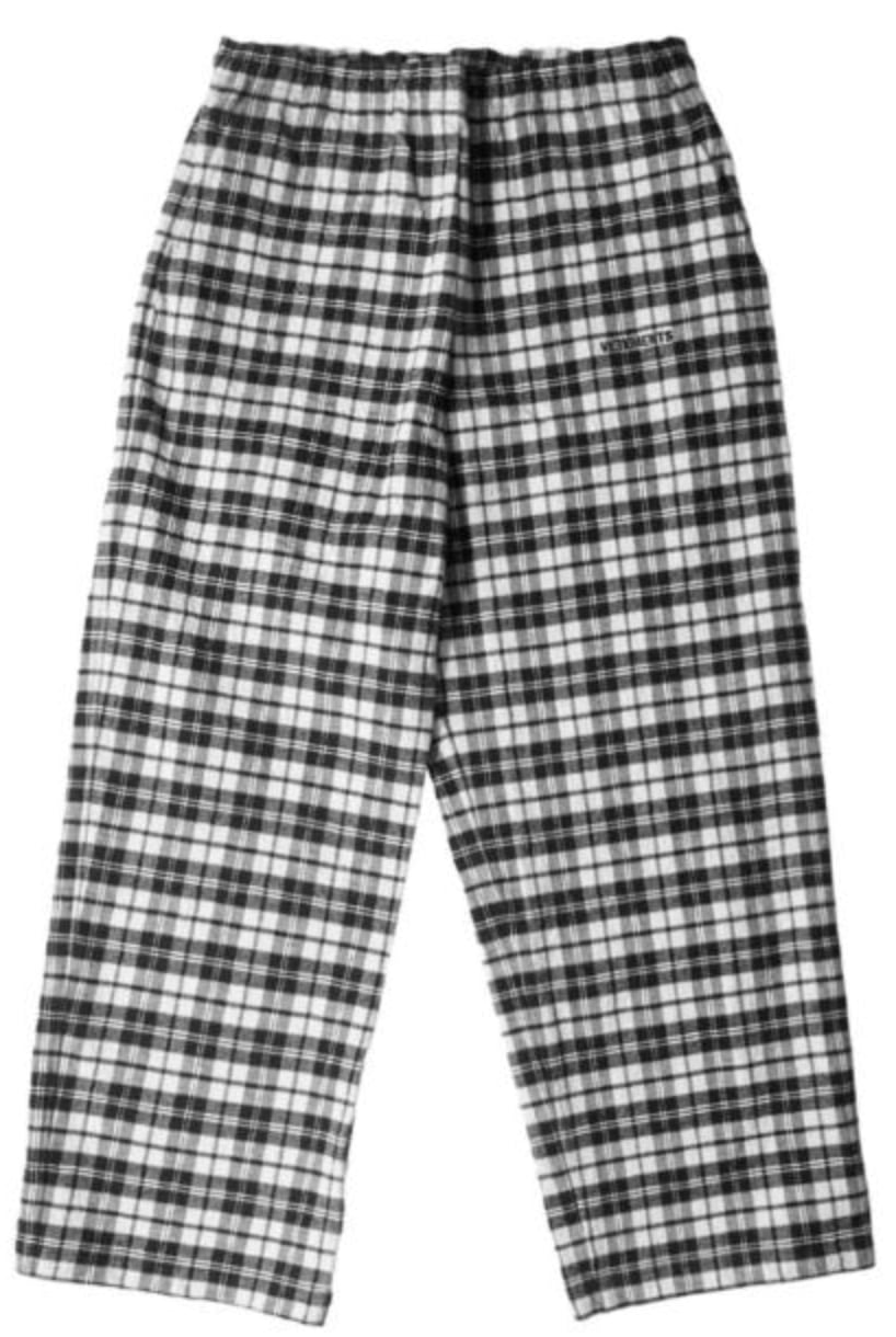 Vetements Metalized Wrinkled Pyjama Trousers