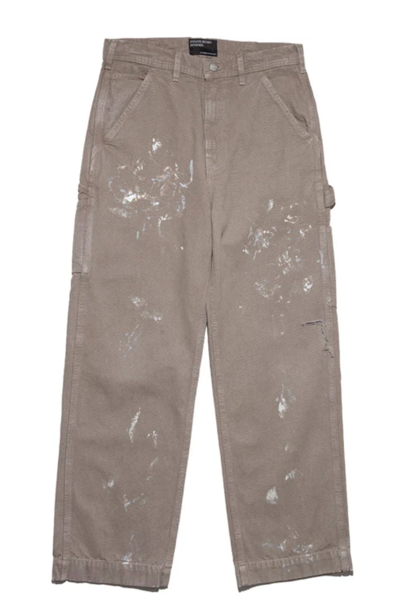 Enfants Riches Déprimés 'Ivory' Paint Pants