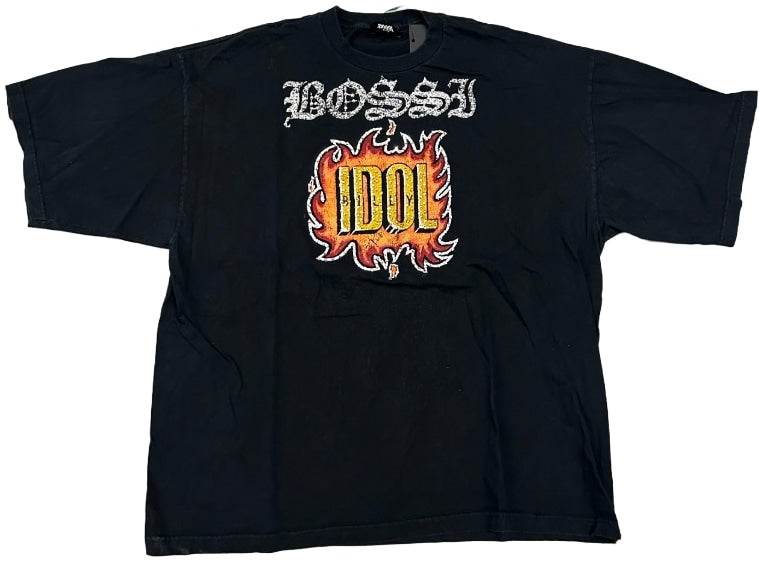 Bossi 'Billy Idol' Rhinestone Vintage Tee