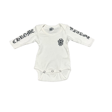 Chrome Hearts 'White' Harry Dagger Baby Onesie