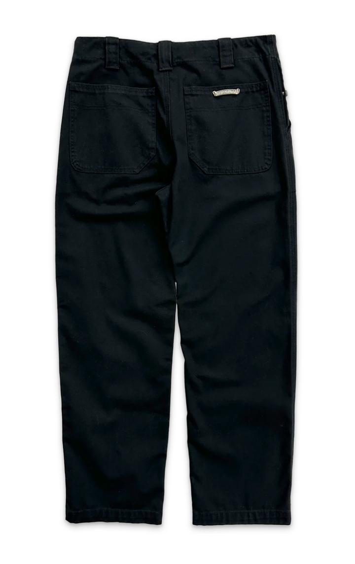 Chrome Hearts Black Canvas Pants