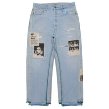 Better With Age 'Blue' Bernard Wide Jeans