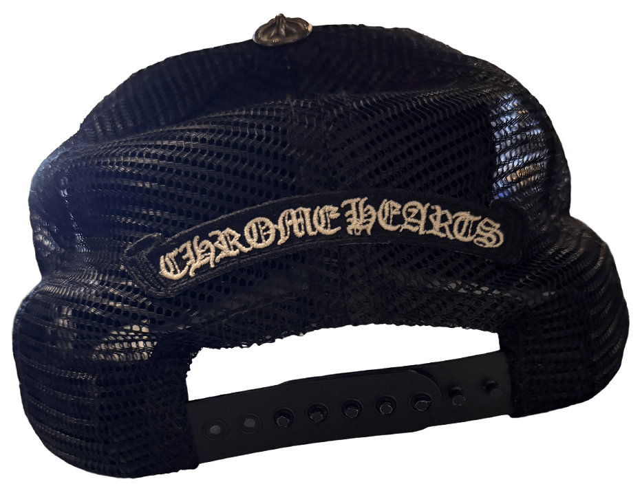 Chrome Hearts Matty Boy 'Green Chomper' Leather Patch Hat