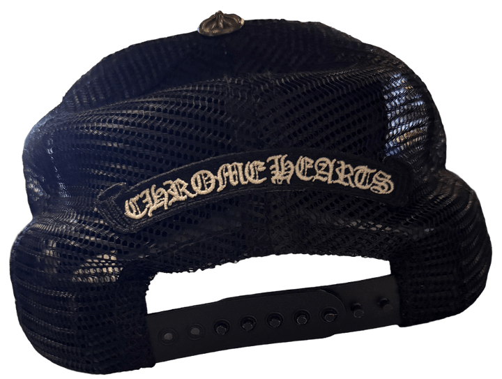 Chrome Hearts Matty Boy 'Green Chomper' Leather Patch Hat