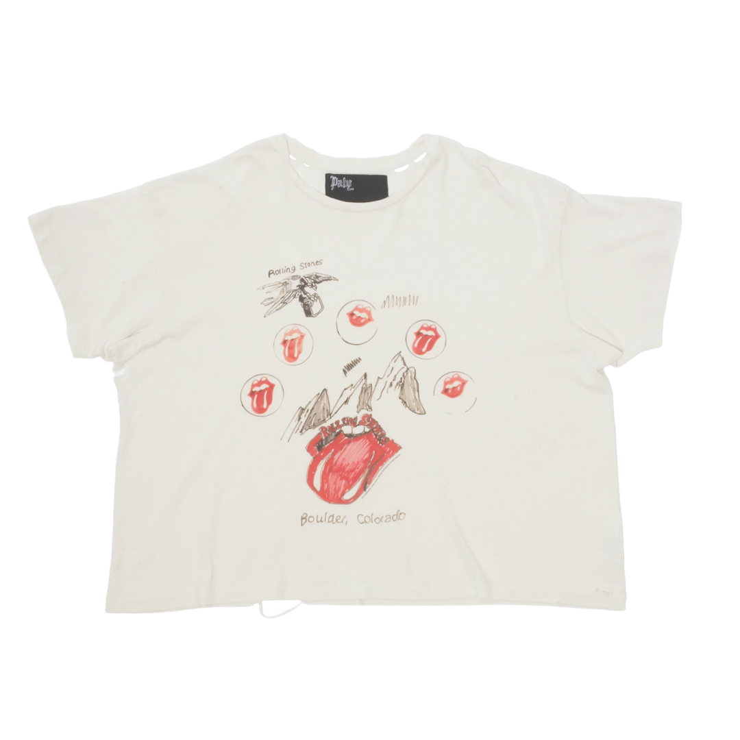 Paly 'Rolling Stones Red Rocks' White Tee