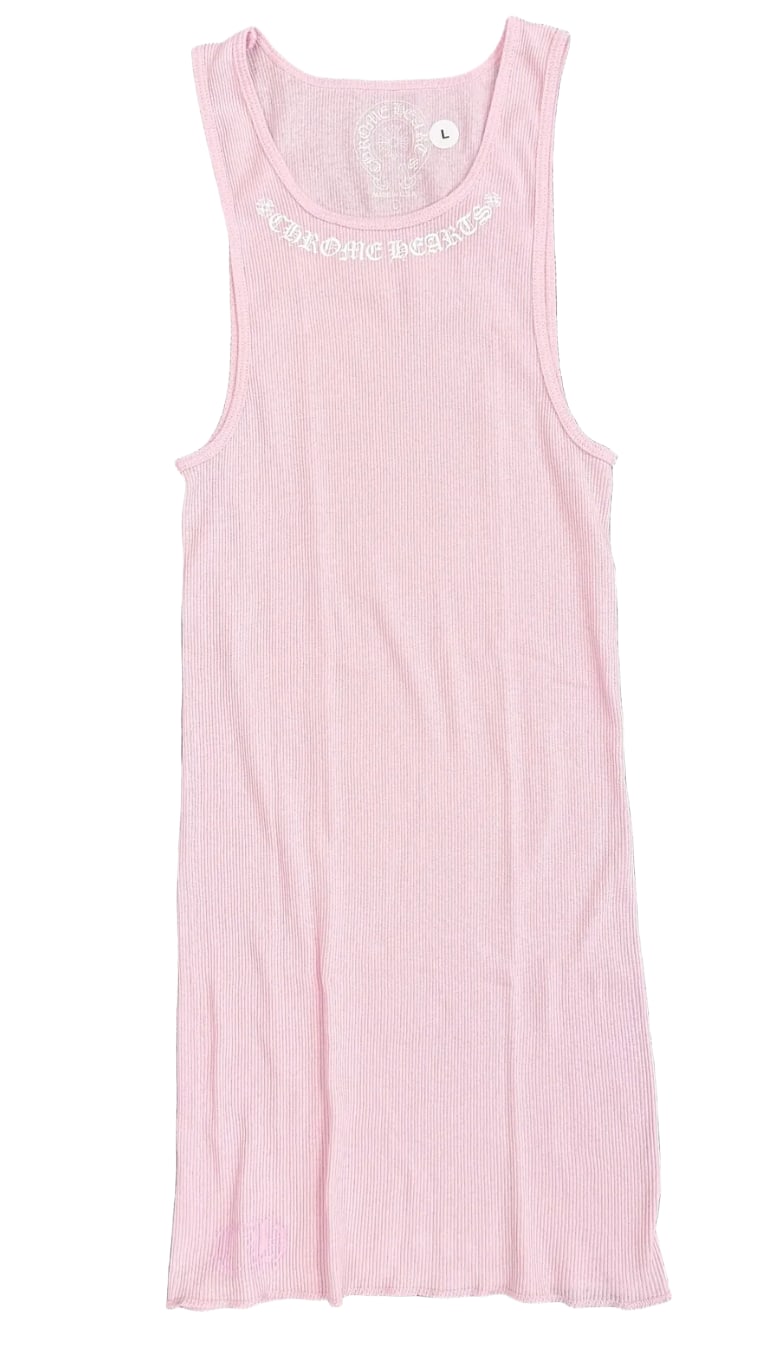 Chrome Hearts 'Love You' Pink Tank Top