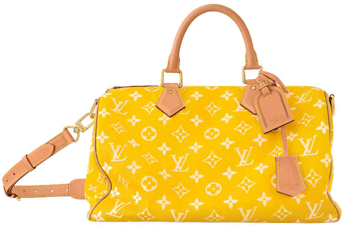 Louis Vuitton 'Jaune Mat' Speedy P9 Bandouliere 40
