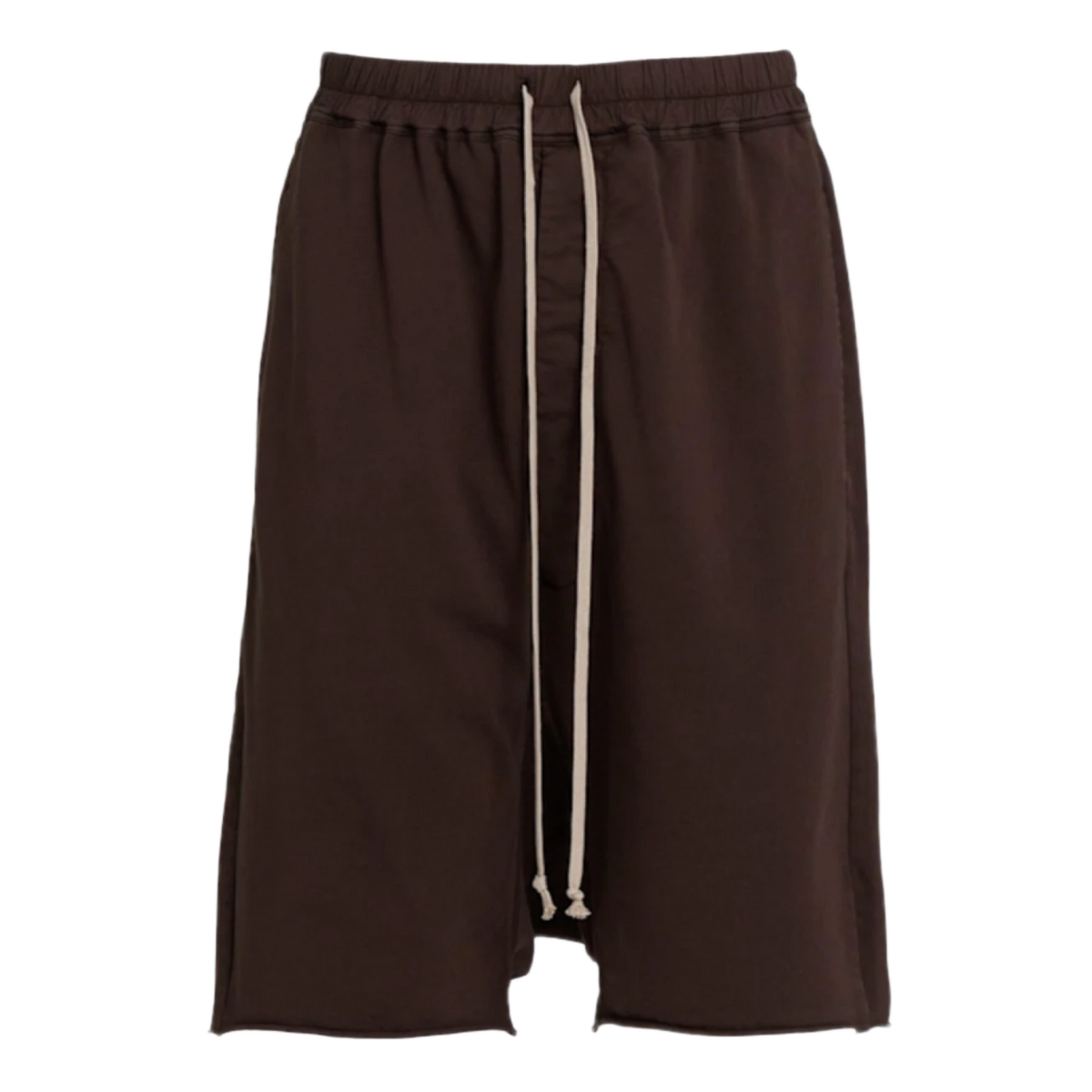 Rick Owens DRKSHDW 'Pod' Drawstring Brown Shorts