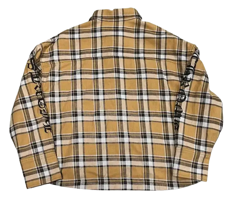 Chrome Hearts 'Yellow & Black' Flannel
