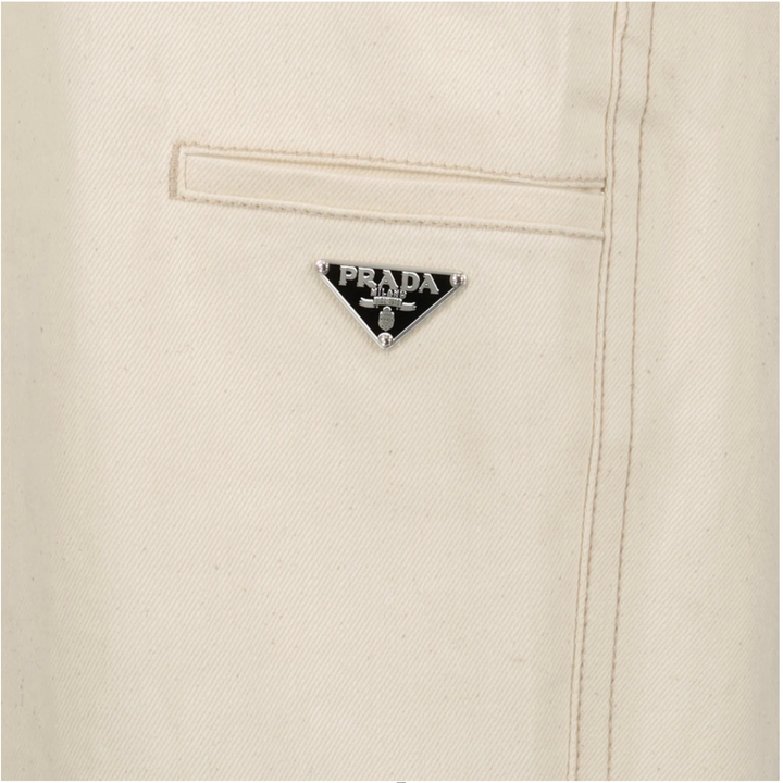 Prada 'Natural' Bull Denim Pants