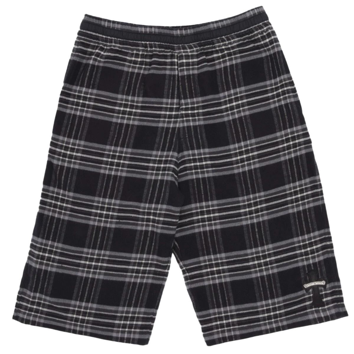 Chrome Hearts 'Plaid' After School Cross Patch Shorts