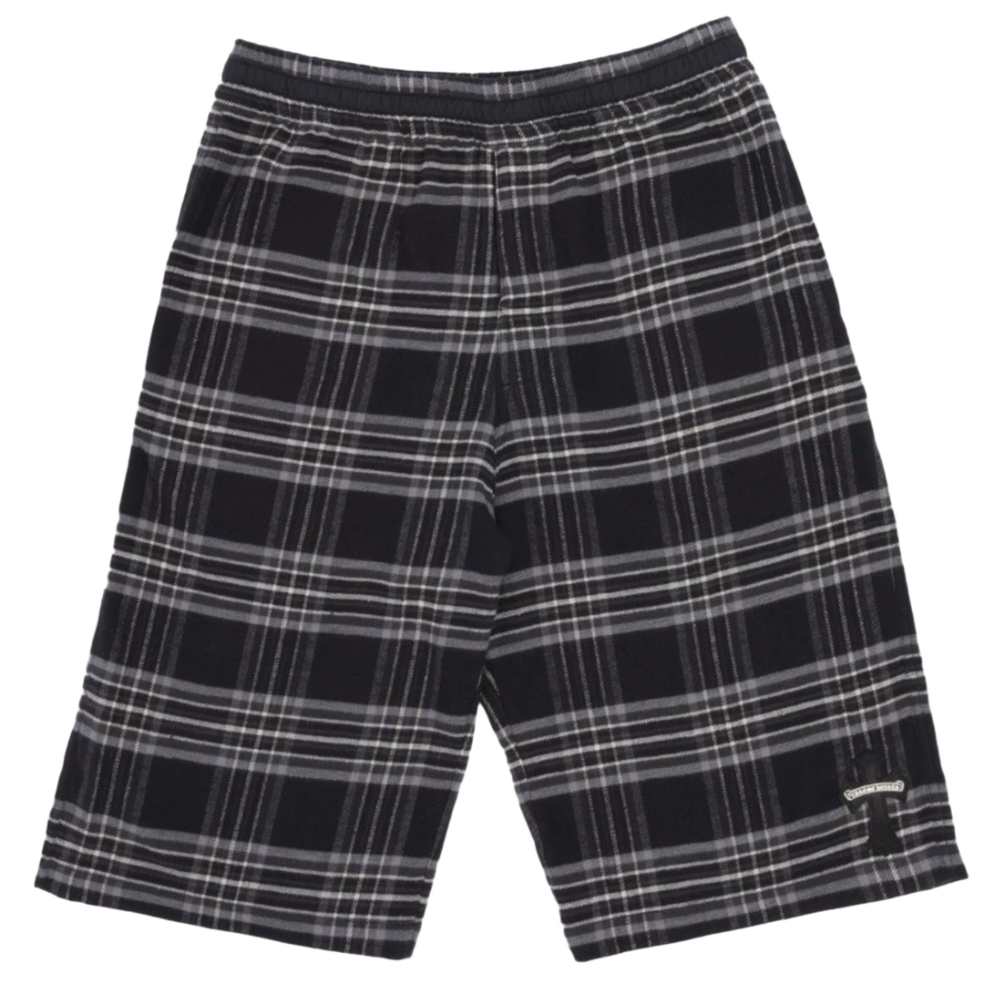 Chrome Hearts 'Plaid' After School Cross Patch Shorts