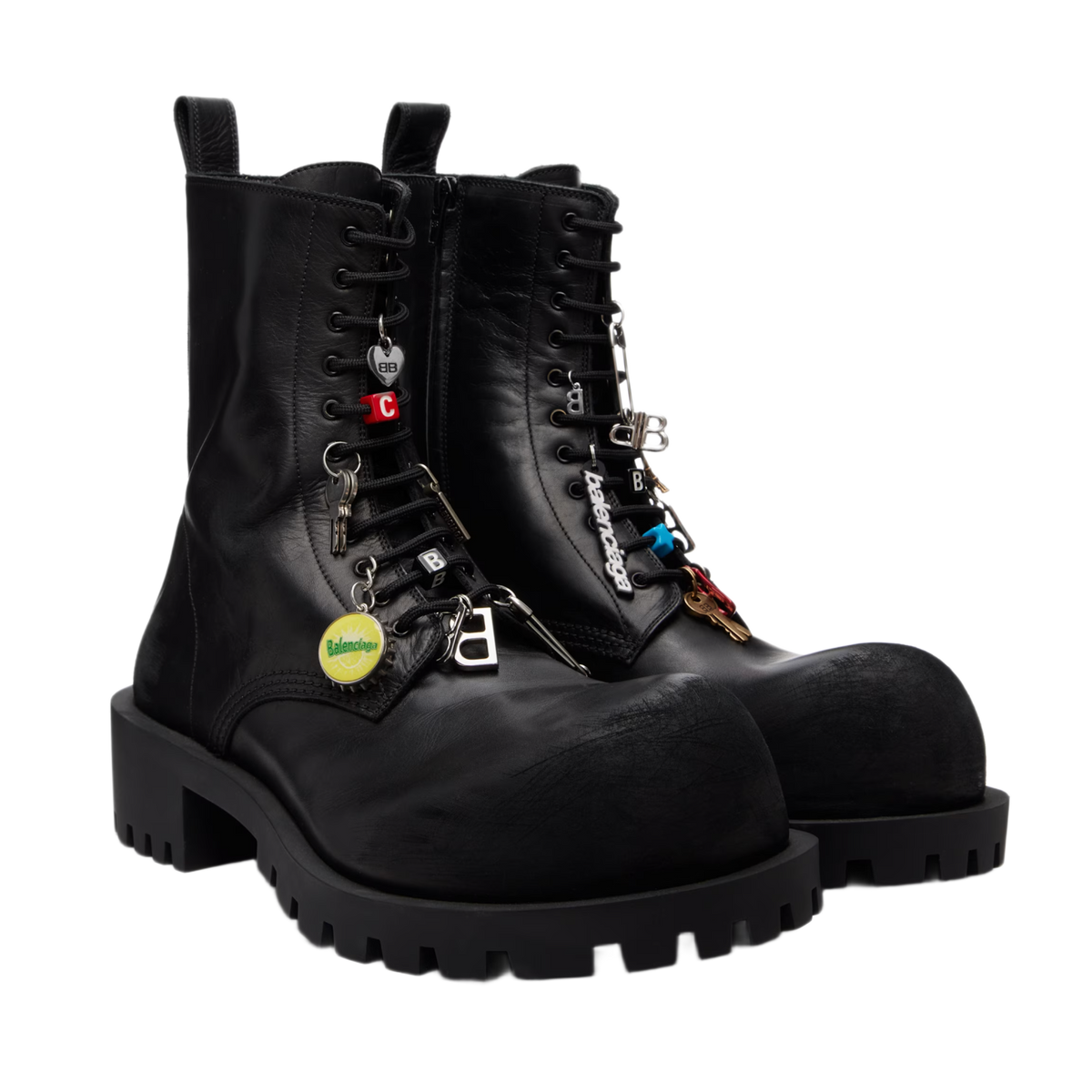 Balenciaga 'Hummer Charm' Black Boot