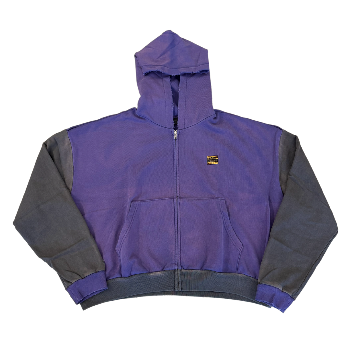 Gold+Vintage Gallery Raspberry Hills 'Sierra Purple' Zip-Up