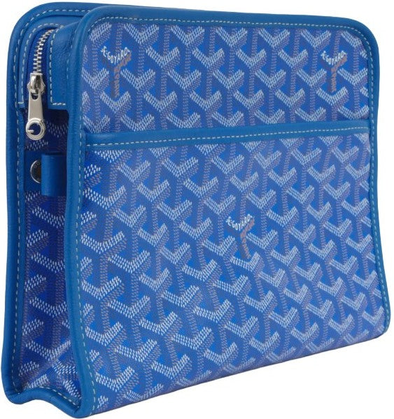 Goyard 'Blue' Jouvence MM Toiletry Bag