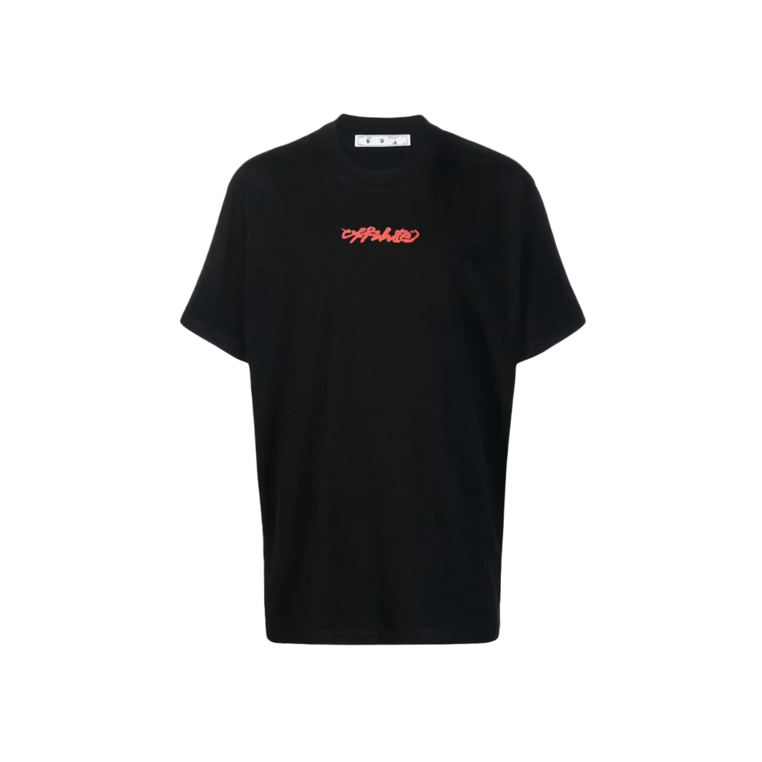 Off White 'Black' Arrows On Canvas Tee