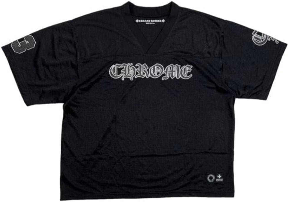 Chrome Hearts 'Black' Mesh Warm Up Jersey