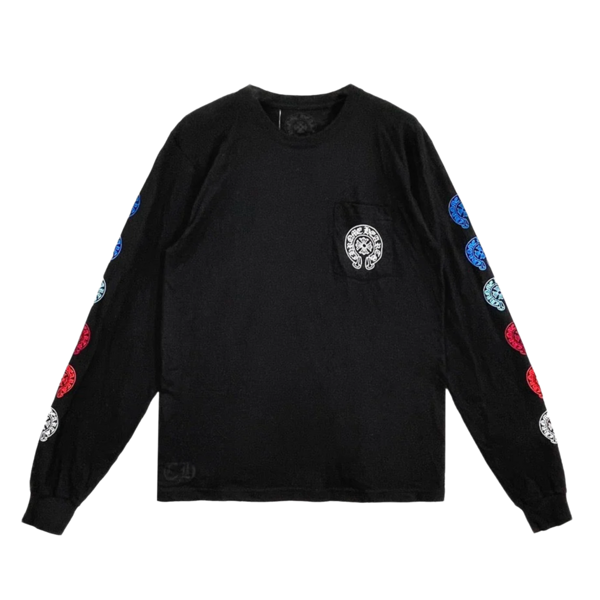 Chrome Hearts 'Black' Mulitcolor Horseshoe Longsleeve