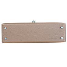 Hermès Kelly 'Tan Brown' Palladium Hardware Mini Kelly 20