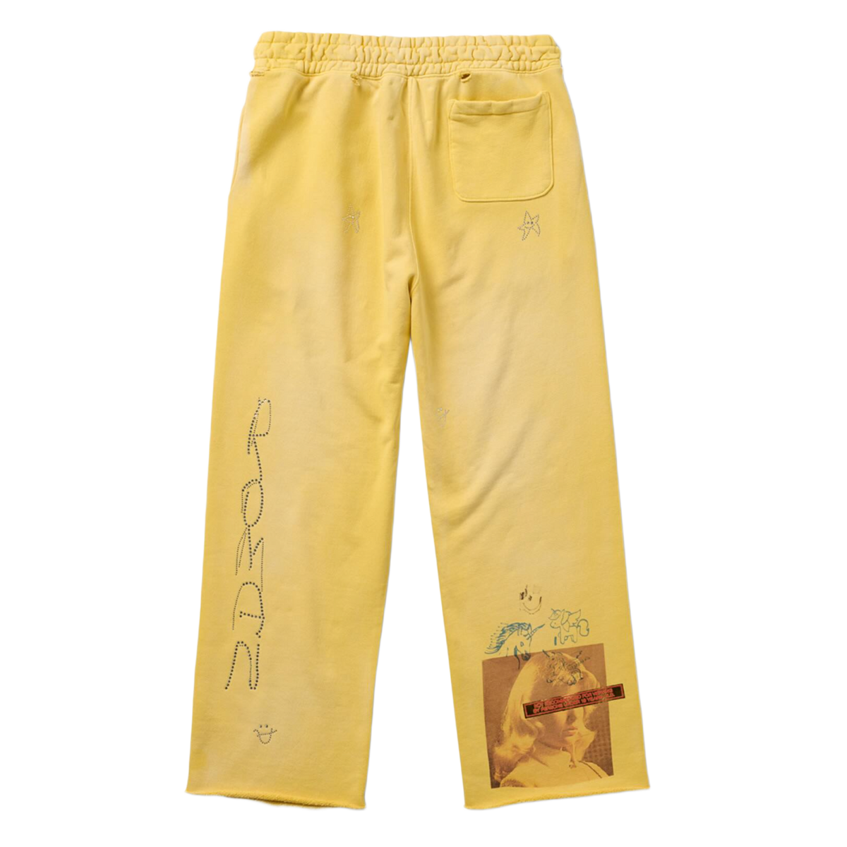 Paly 'Yellow' Art Basel Sweatpants
