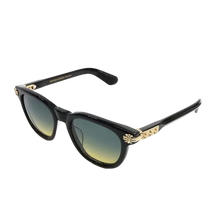 Chrome Hearts 'Smoke Show' Black and Gold Sunglasses