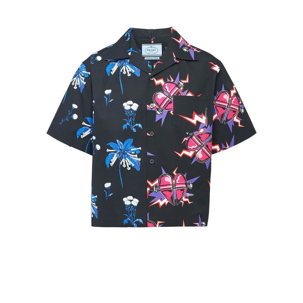 Prada 'Thunder Hearts' Double Match Shirt