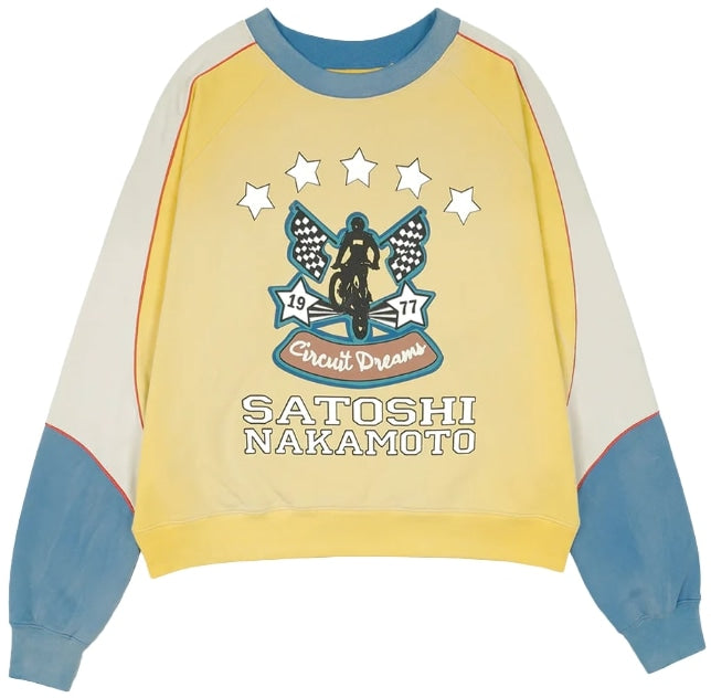 Satoshi Nakamoto 'Circuit Dreams' Crewneck