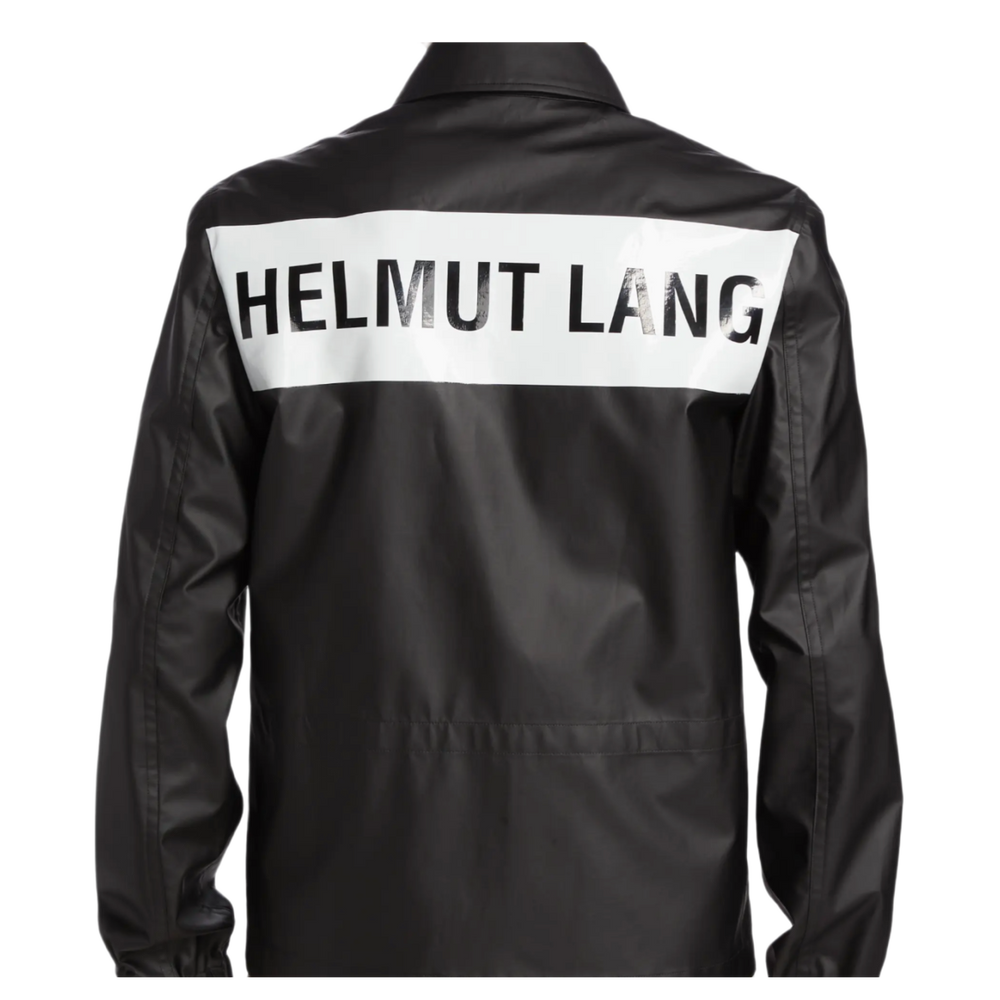 Helmut Lang 'Black' Stadium Button Jacket