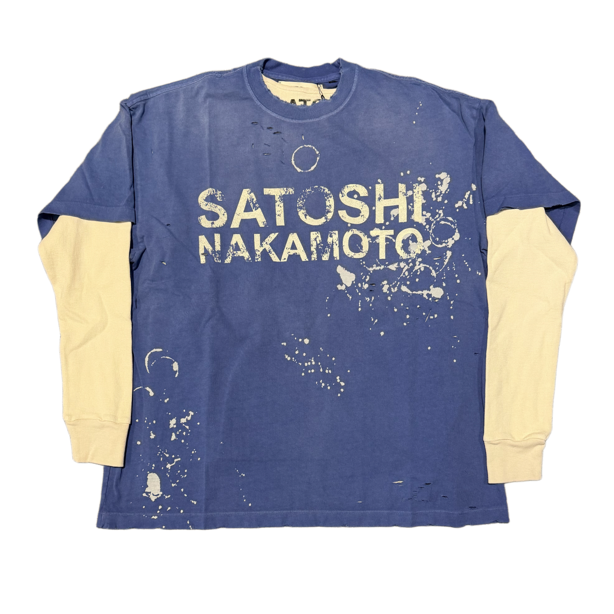 Satoshi Nakamoto 'Blue' Luke Thermal Longsleeve