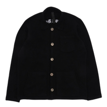 Chrome Hearts 'Hollywood Cross Patch' Black Blend Knit Button Up Cardigan