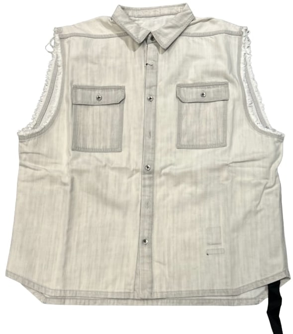 Rick Owens 'Milk Wash' Tommy Jumbo Outershirt