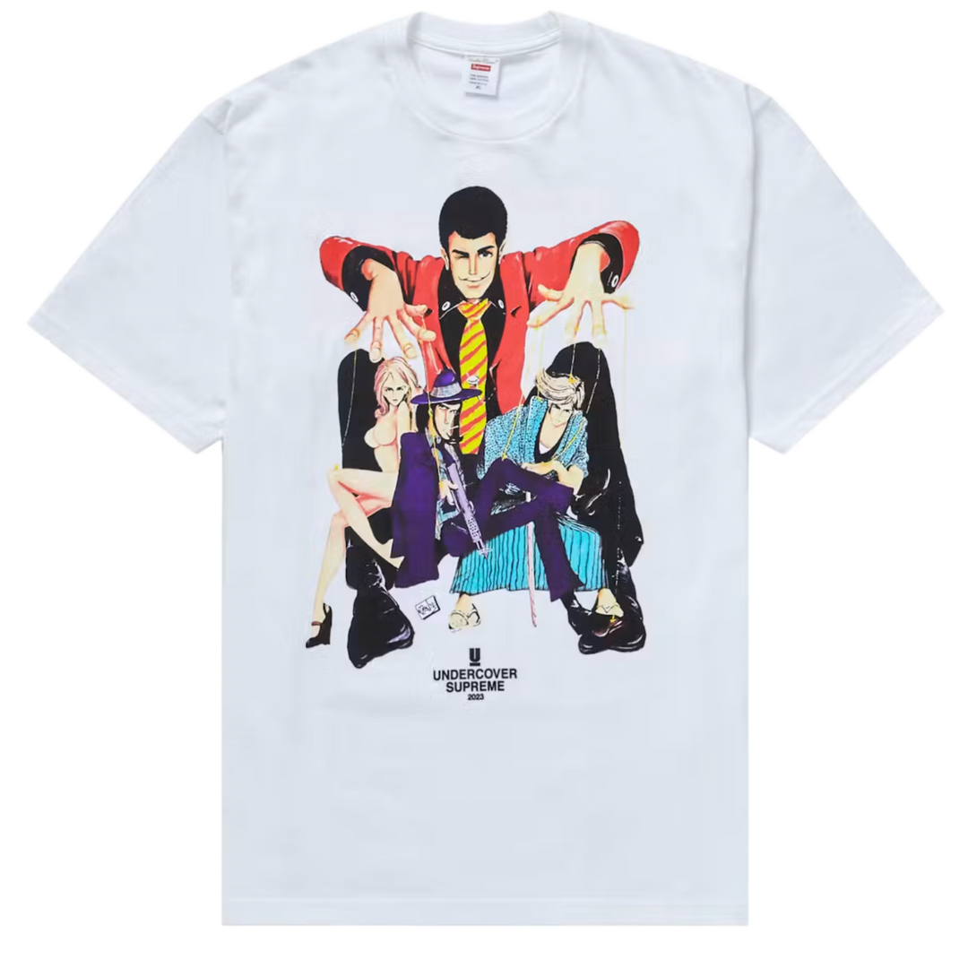 Supreme x Undercover 'Lupin' White Tee
