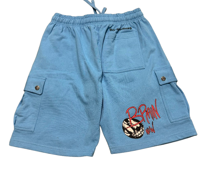 Chrome Hearts Matty Boy 'Brain New' Cargo Sweat Shorts