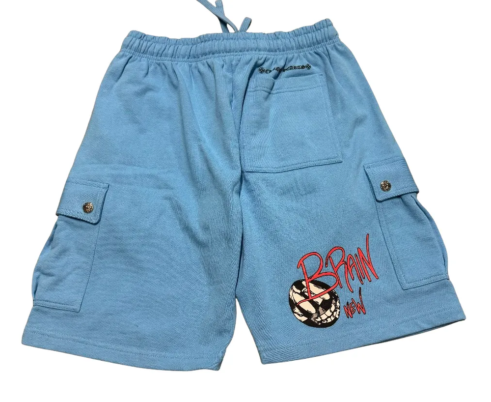 Chrome Hearts Matty Boy 'Brain New' Cargo Sweatshorts