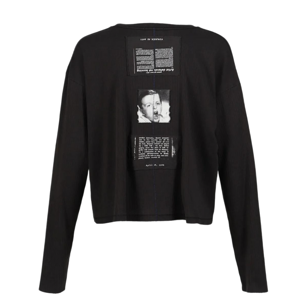 Enfants Riches Déprimés 'Black' Demon Assemblage Longsleeve Tee