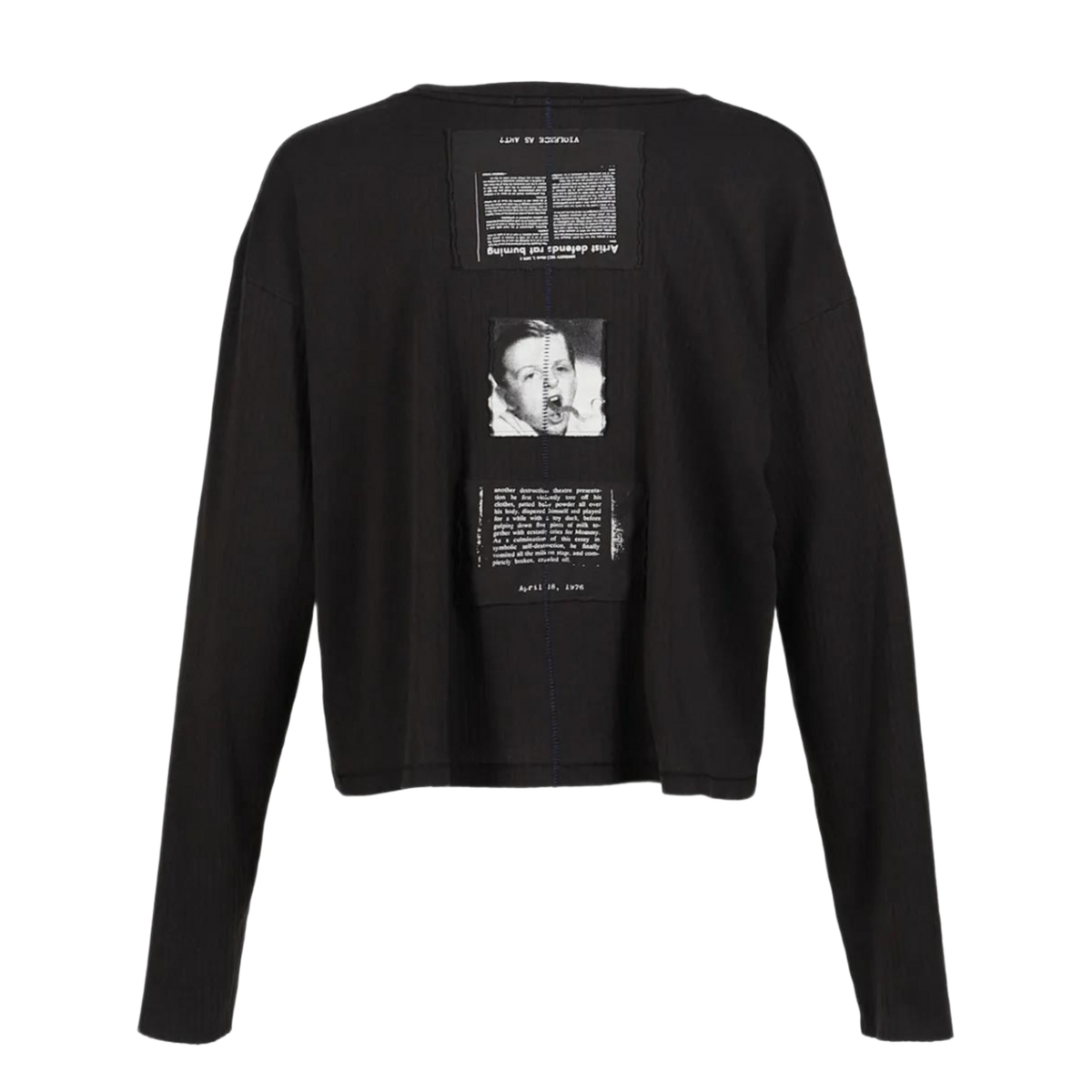 Enfants Riches Déprimés 'Black' Demon Assemblage Longsleeve Tee