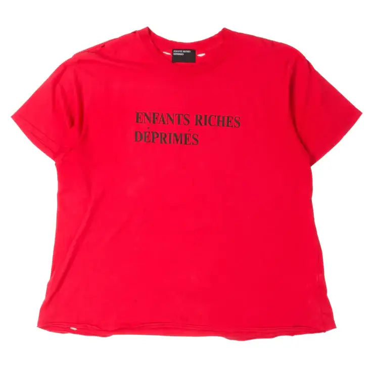 Enfants Riches Déprimés 'Classic Logo' Red Tee