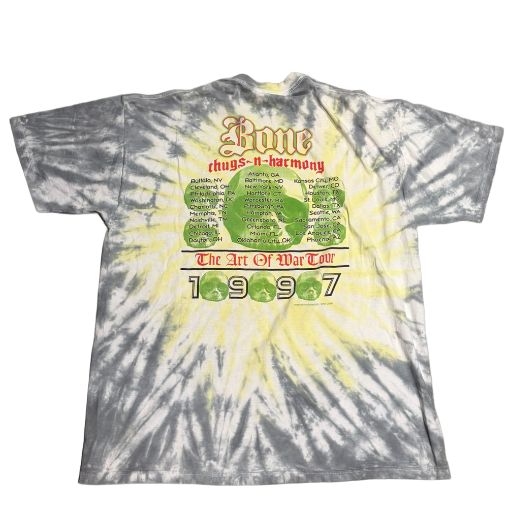 Vintage 'Tie Dye' Bone Thugs N Harmony 1997 World Tour Tee